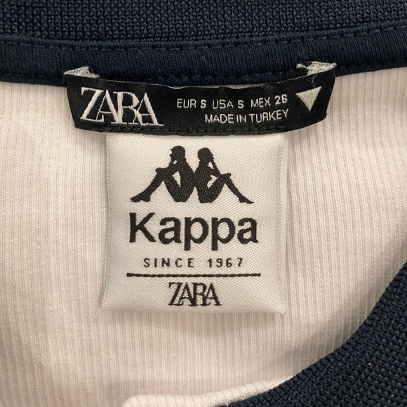 Zara x KAPPA Cropped Polo Shirt - Picture 3 of 5